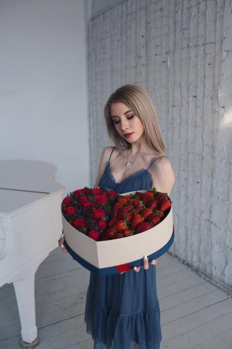 Сердце с клубникой "BIG HEART" — Фото 3