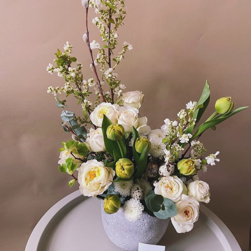 Открыть фото крупно Пасхальная композиция в кашпо "SPRING EASTER" — Фото 2