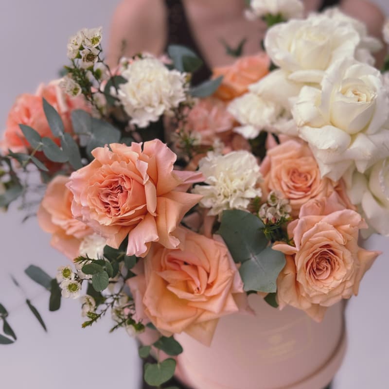 Шляпная коробка "PEACHY KISS" — Фото 4