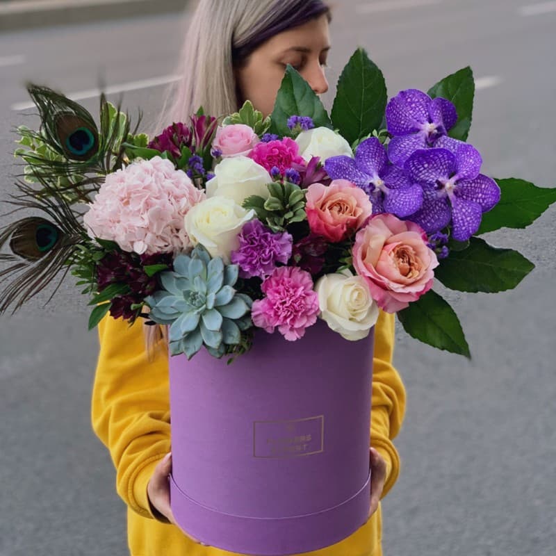 Шляпная коробка "VIOLET" — Фото 3