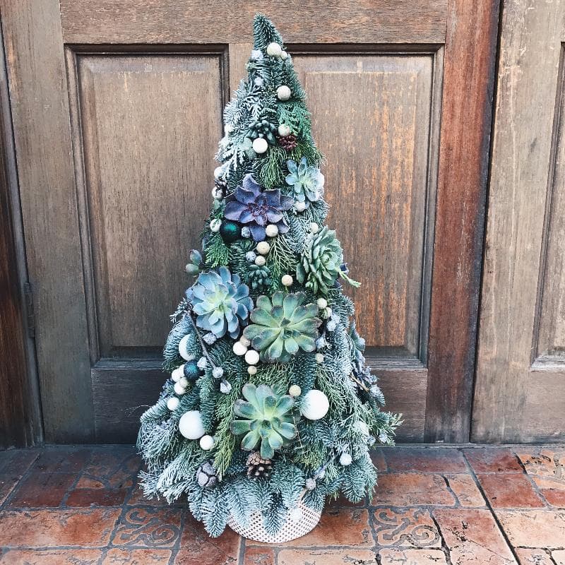 Ёлочка ручной работы 80 см "MERRY MINT"