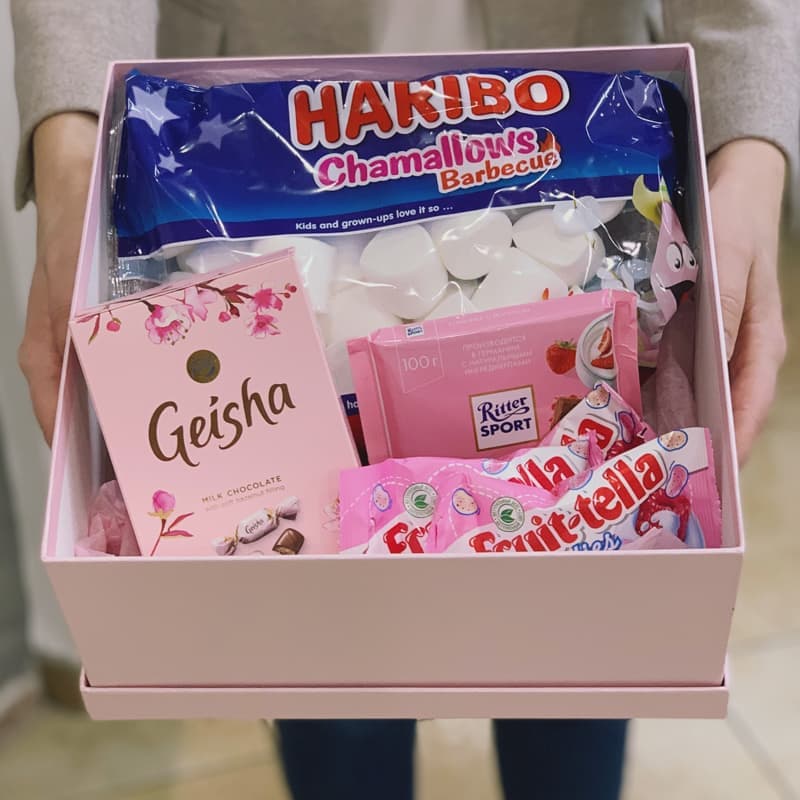 Коробочка со сладостями "PINK MARSHMALLOW" — Фото 2