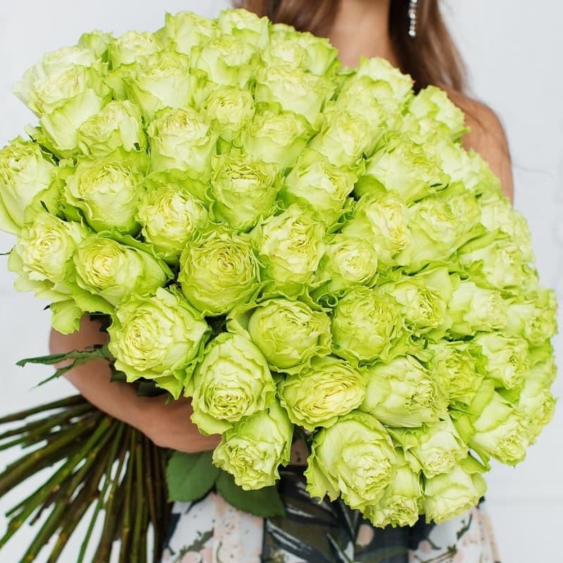 Открыть фото крупно Букет из 101 розы Lemonade 60 см "ROSES 22"