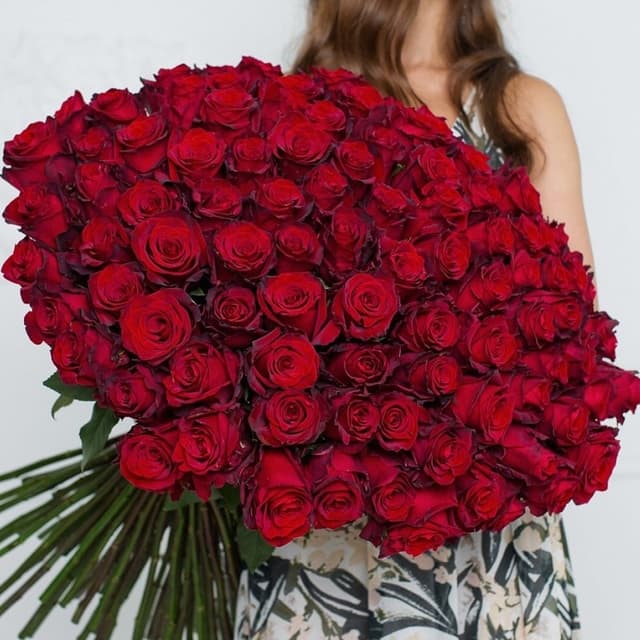 Букет из 101 розы Explorer 60 см "ROSES 19"