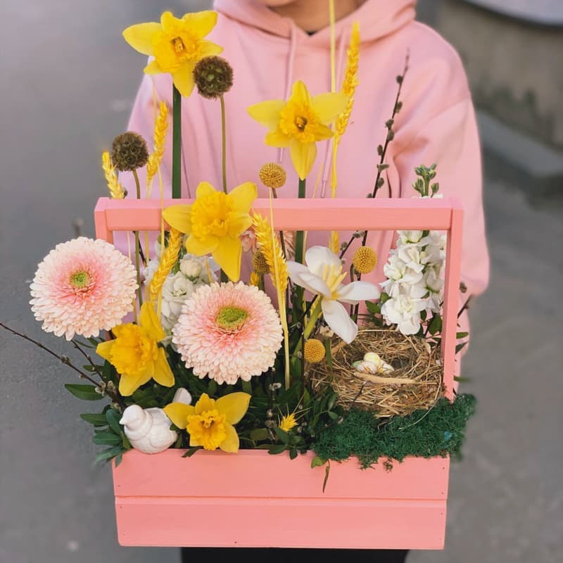 Открыть фото крупно Пасхальная композиция "HAPPY EASTER" — Фото 2